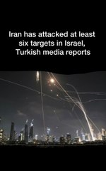 Iran has attacked, at least six targets in Israel