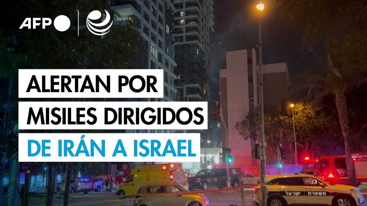 Decenas de misiles balísticos iraníes se dirigen hacia Israel, alerta el ejército israelí