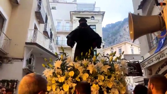 Amalfi (SA) - Da Amalfi e Atrani la processione di Sant'Antonio da Padova -2- (13.06.25)