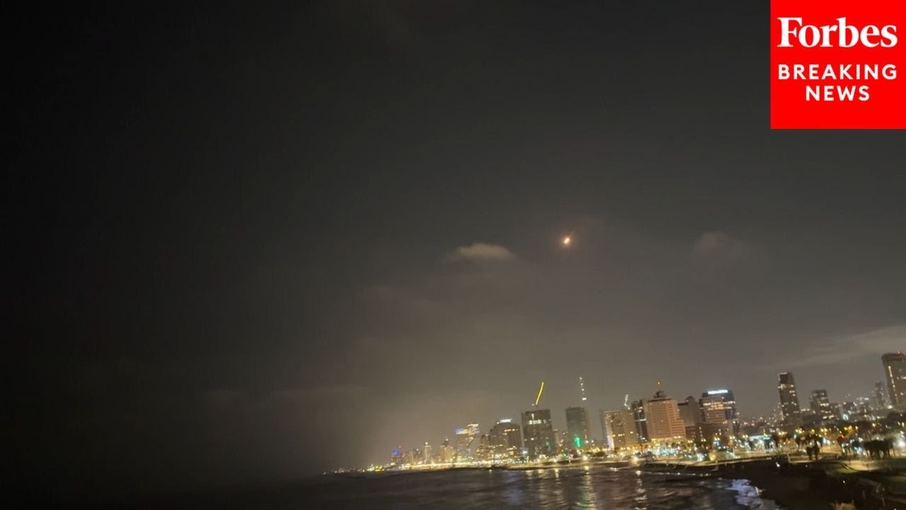 Iran Launches Retaliatory Strikes On Tel Aviv, Israel As Tensions Escalate