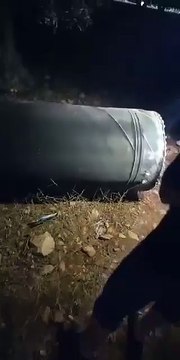 سقوط بقايا صاروخ في بلدة حريمة باربد