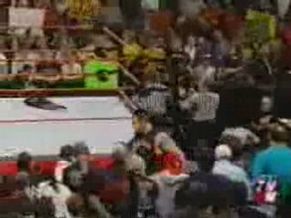 Triple H attacked Undertaker and gets arrested