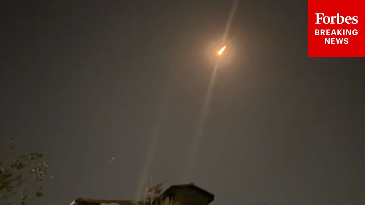 Iranian Missiles Seen In Sky Of Jerusalem As Iran Retaliates For Israel’s Strikes On Nuclear Sites