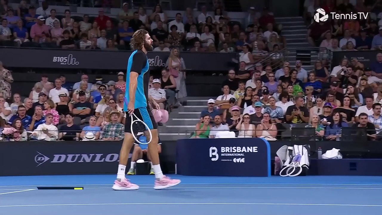 Tennis : Tournoi de Tennis ATP 250 de Brisbane International 2025 Finale Simple Messieurs Jiří Lehečka - Reilly Opelka
