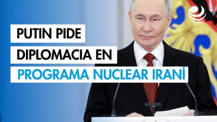 Putin dice a Netanyahu que cuestiones sobre programa nuclear deben resolverse por vía diplomática