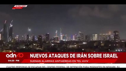 🚨¡Última Hora! Nuevamente la sirenas se activan en Israel ante el lanzamiento de otro misil de Irán