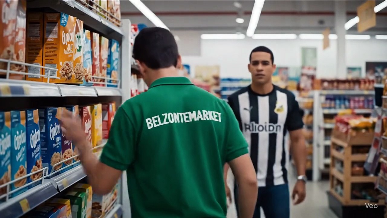 Em algum supermercado de Belo Horizonte  "Você trabalha aqui"