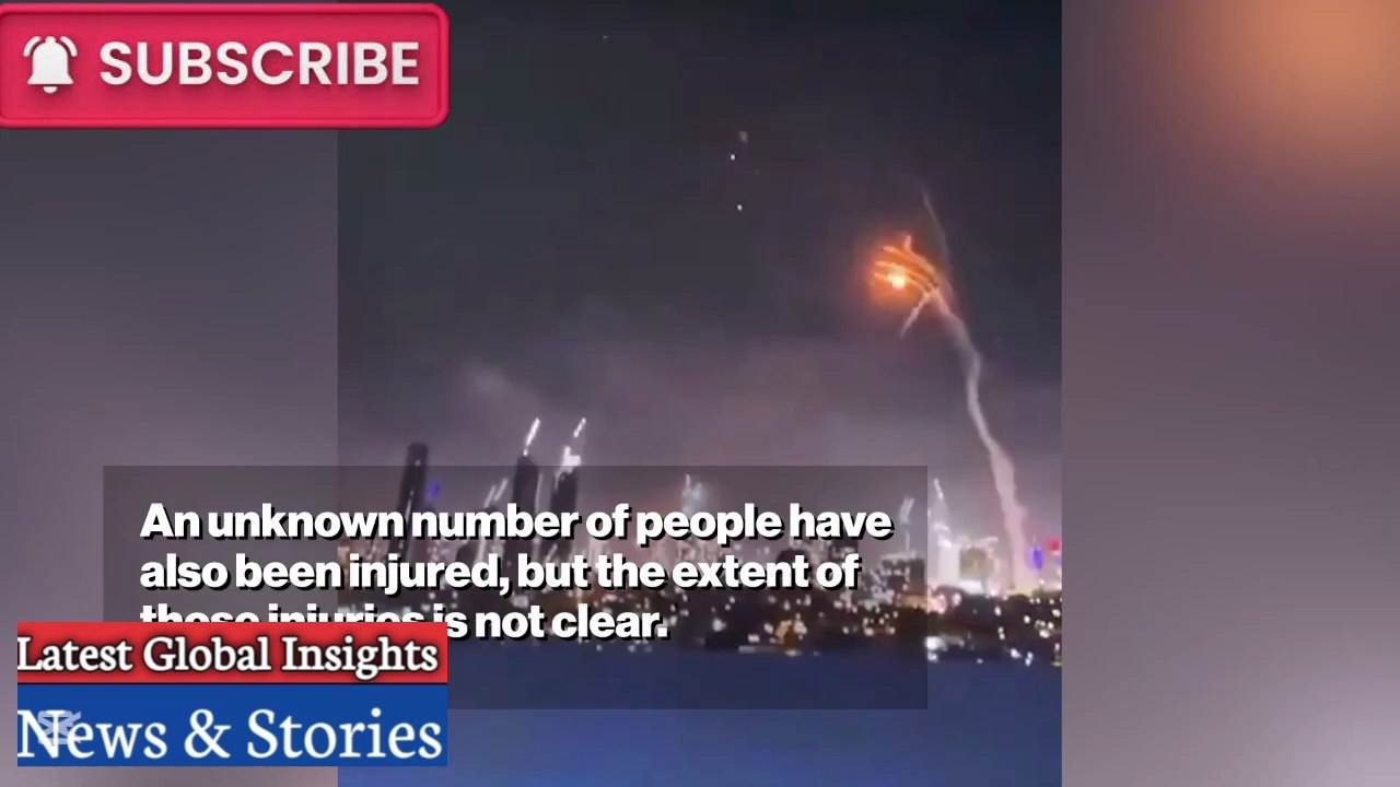 IRAN FIGHT BACK : TALAVIV & JERUSALEM ARE ON FIRE