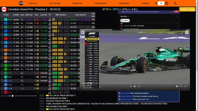F1 2025 Canadian Grand Prix Montreal - Practice 2 - Essais Libres 2 - STREAMING FR HD