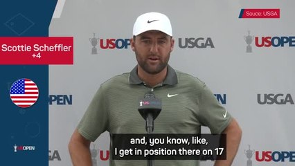 'Giving it your best on each shot' -  Scheffler vows fight as U.S. Open grinds him down