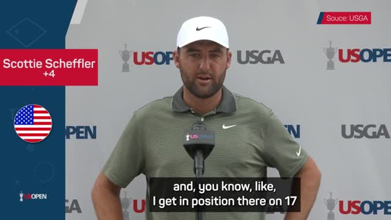 'Giving it your best on each shot' -  Scheffler vows fight as U.S. Open grinds him down