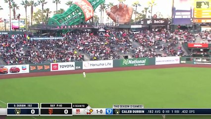 2025 SF Giants: Brewers @ Giants (4/21/25)