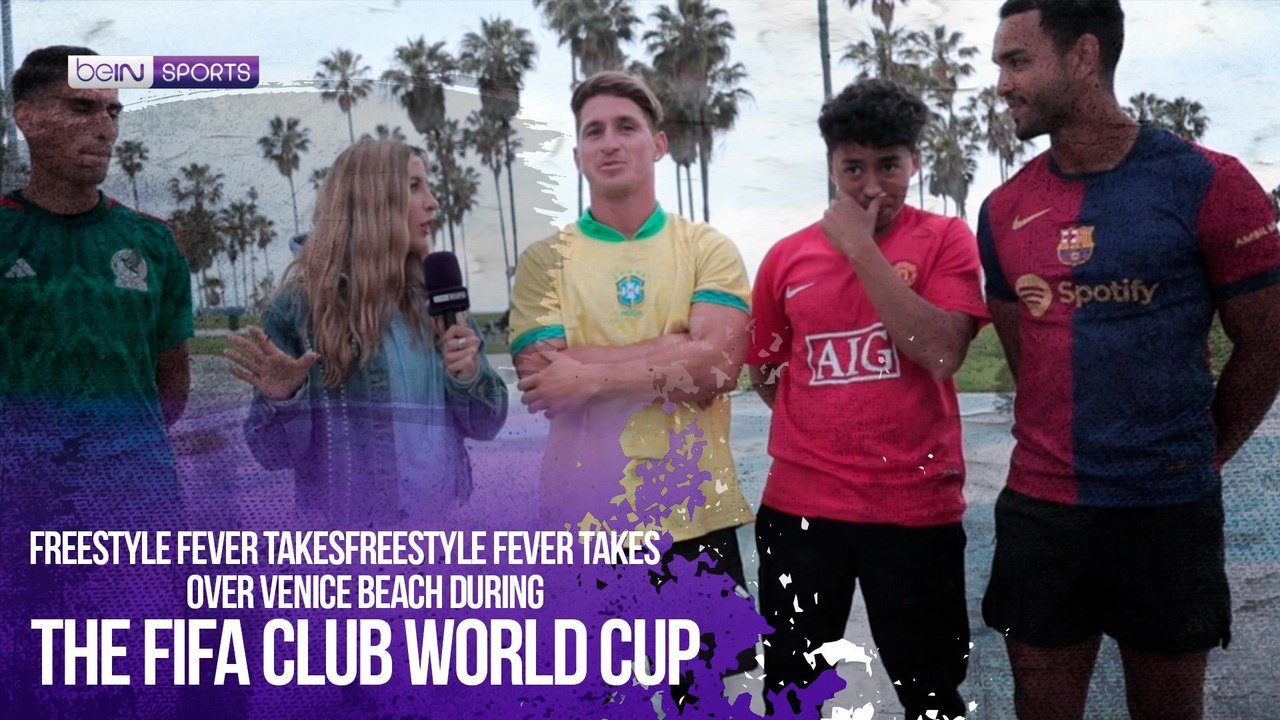 La fiebre del Freestyle se apodera de Venice Beach durante el Mundial de Clubes de la FIFA 2025