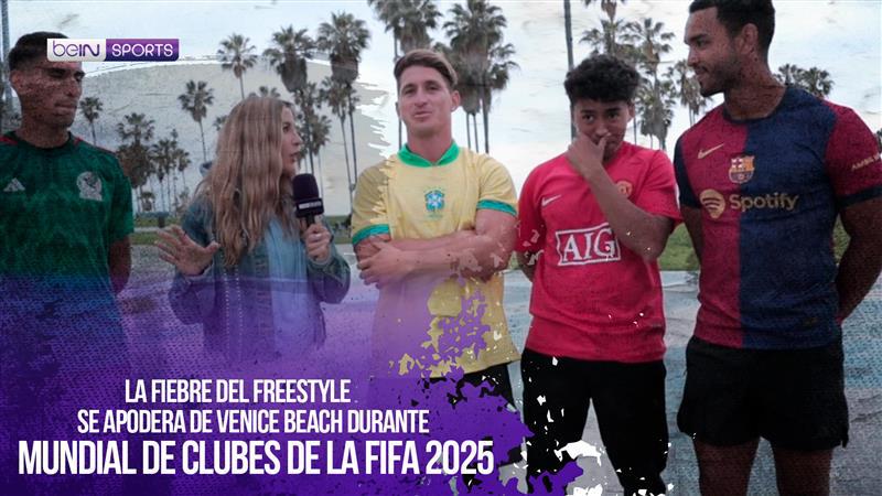 La fiebre del Freestyle se apodera de Venice Beach durante el Mundial de Clubes de la FIFA 2025