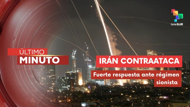 Irán lanza misiles hacia Tel Aviv en respuesta a ataques israelíes