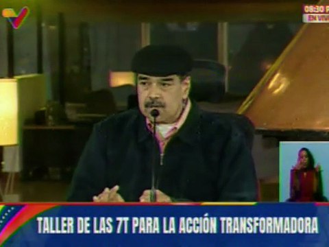 Presidente Maduro: El pueblo de Venezuela bolivariano y humanista dice ¡No a la Guerra!