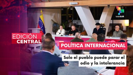 Pdte. Maduro llama al pueblo judío para detener a Benjamín Netanyahu