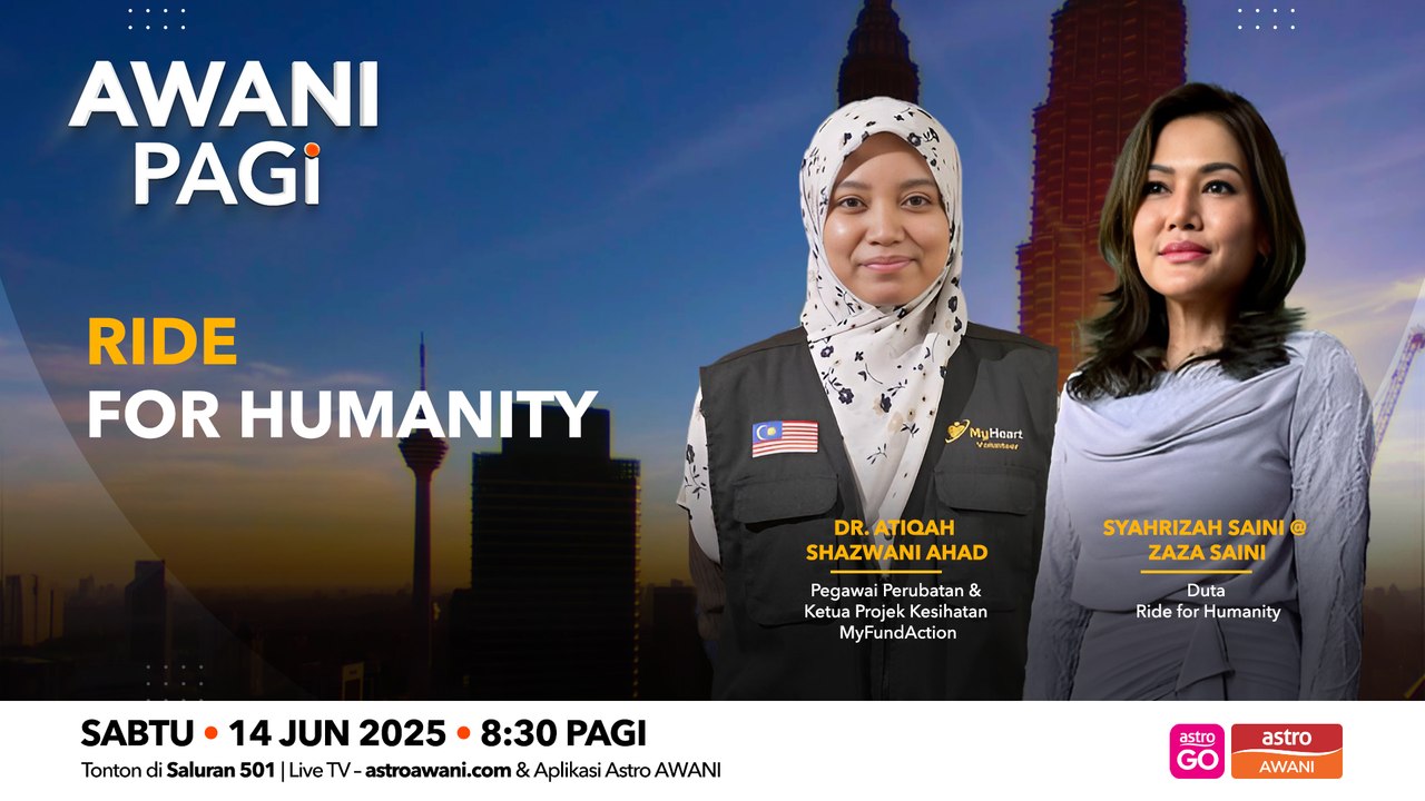AWANI Pagi: Ride for humanity