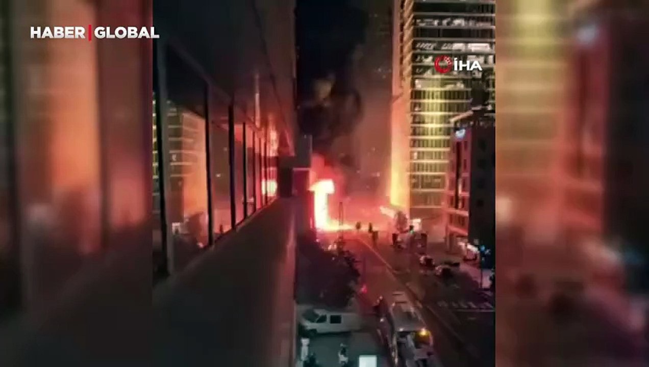 İran’ın İsrail'e fırlattığı yüzlerce balistik füze kameralara böyle yansıdı