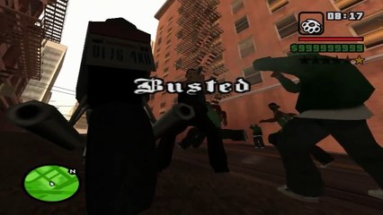 GTA SA BUSTED 20 (Rich CJ Edition) [Reversed]