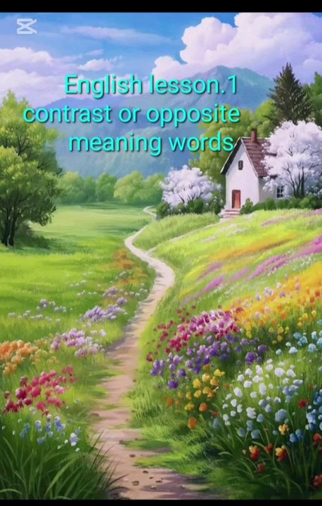 opposite words