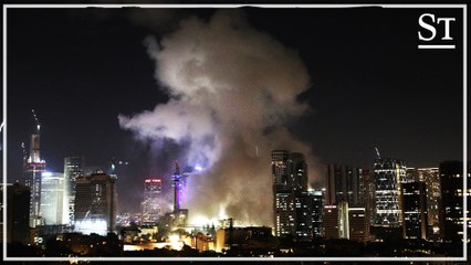 Iranische Raketen treffen Tel Aviv