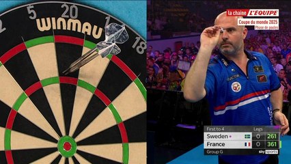 Le replay de la 3e partie des phase de poules à Francfort (J2) - Fléchettes - replay