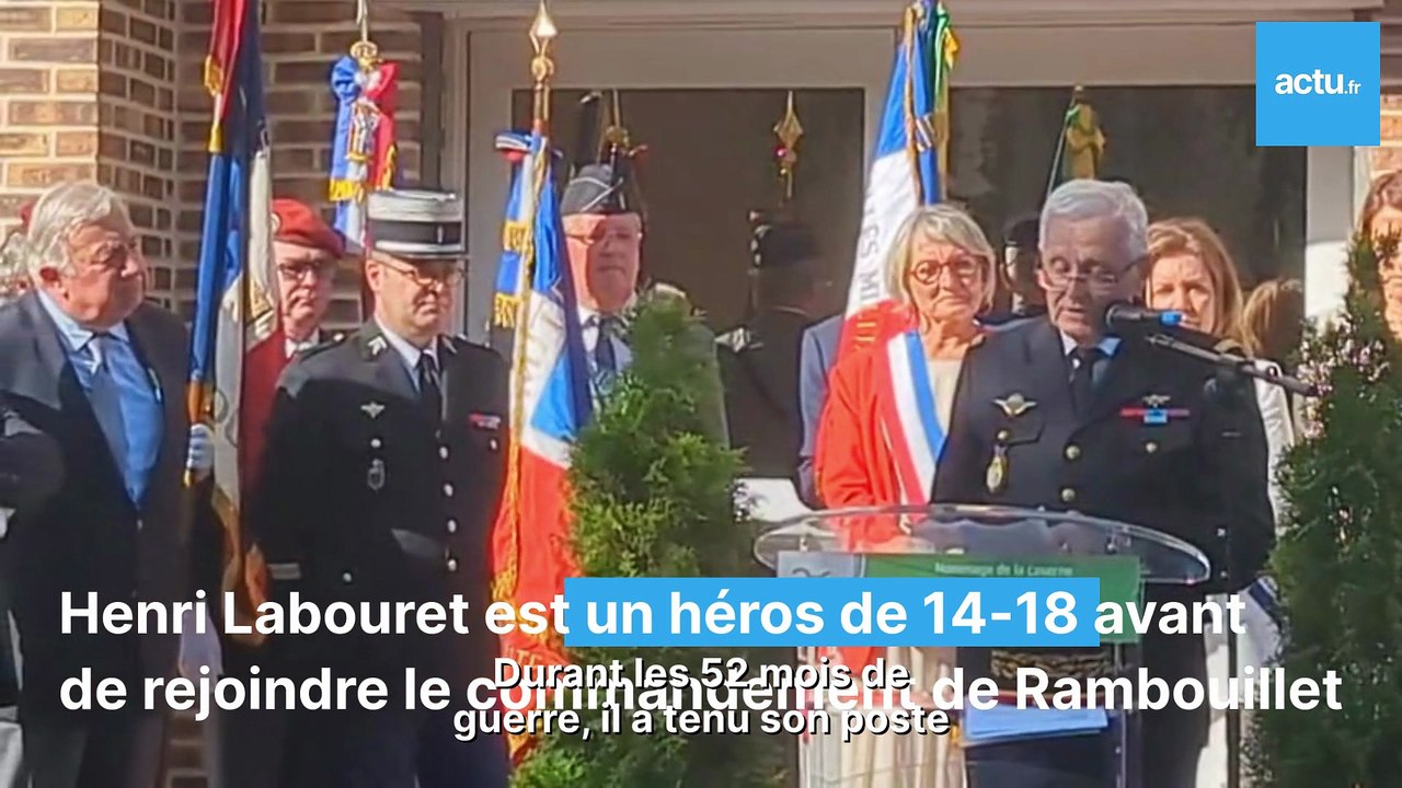 La gendarmerie de Rambouillet porte le nom d'un ancien commandant