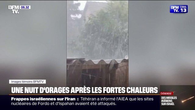 Oh là là quelle galère : les orages de grêle explosent sur toute la France après la vague de chaleur