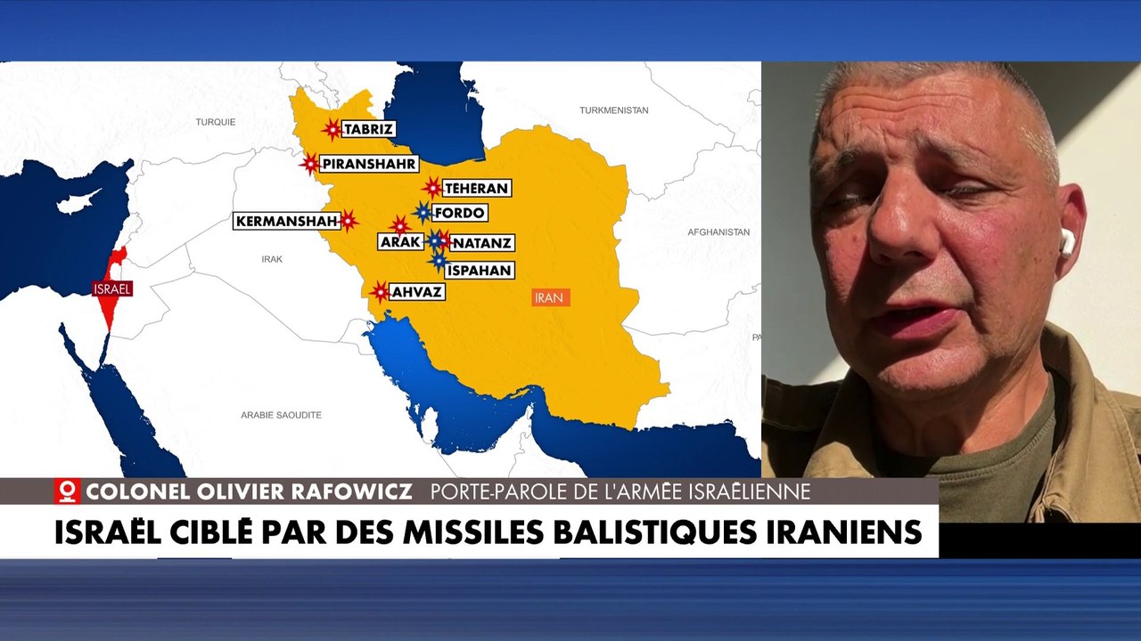 Colonel Olivier Rafowicz : «Nous voulons empêcher que l’Iran n’obtienne l’arme nucléaire»