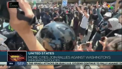 More U.S. cities are also protesting Donald Trump's immigration policies