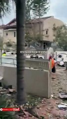 İran'ın bıraktığı hasar gün ağarınca ortaya çıktı! İşte Tel Aviv'den son görüntüler