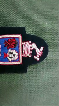 Custom Aka Iron on Patches, Custom Logo Embroidered Patches, Pakistan embroidered patches