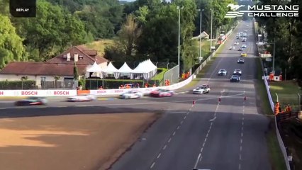 Mustang Challenge 2025 Le Mans Race 2 Mcglynn Signoretti Hard Hit