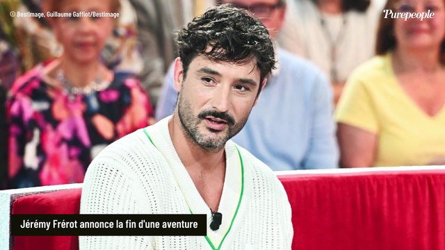 C'est la fin ! Jérémy Frérot met un terme à une belle histoire débutée il y a quelques années