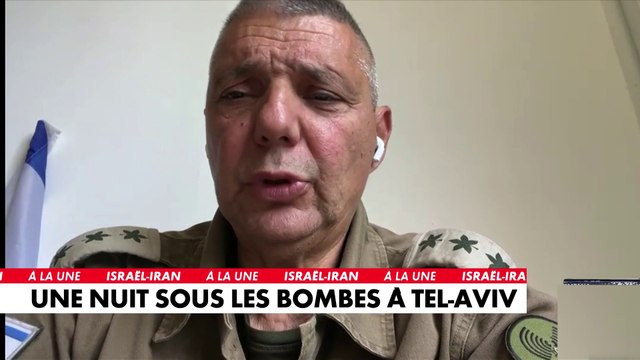 «Trois morts israéliens civils» tués par les frappes iraniennes, annonce le colonel Olivier Rafowicz
