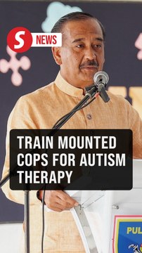 IGP calls for mounted policemen unit to assist children from Pengaman autism centre
