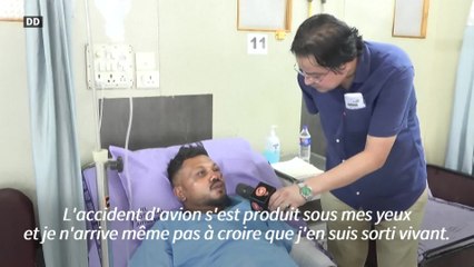 "Toujours en vie": le récit du miraculé de la catastrophe du vol Air India 171