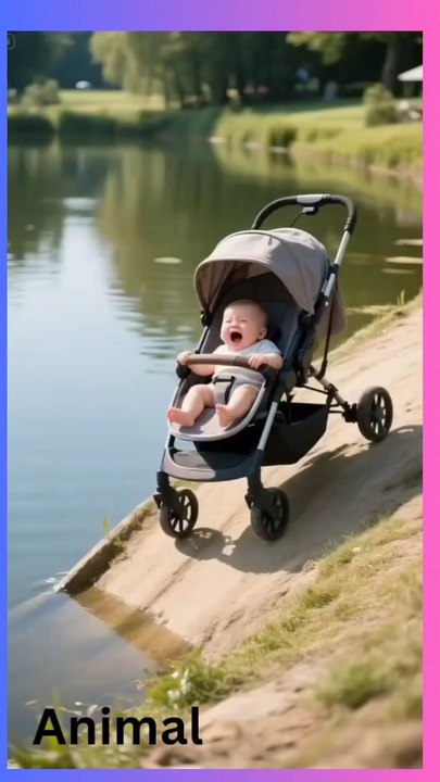 A cat saved a child from drowning