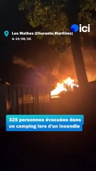 325 personnes évacuées après le feu dans un camping en Charente-Maritime