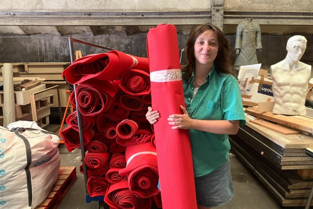 À Marseille, la seconde vie du tapis rouge du Festival de Cannes