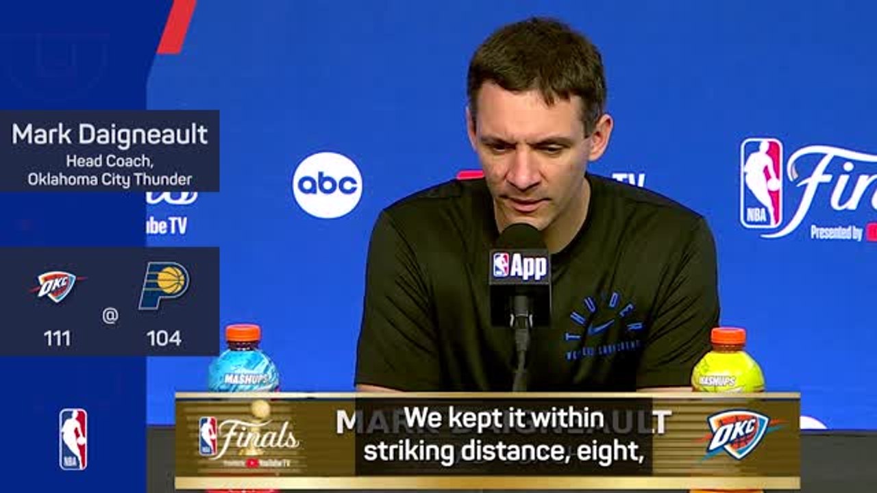 Daigneault praises OKC defense after tying NBA...