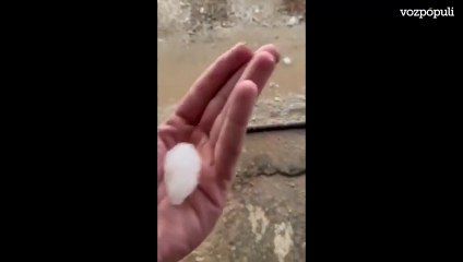 Zaragoza pasa una noche de miedo tras una gran tormenta: calles inundadas, granizo y evacuaciones