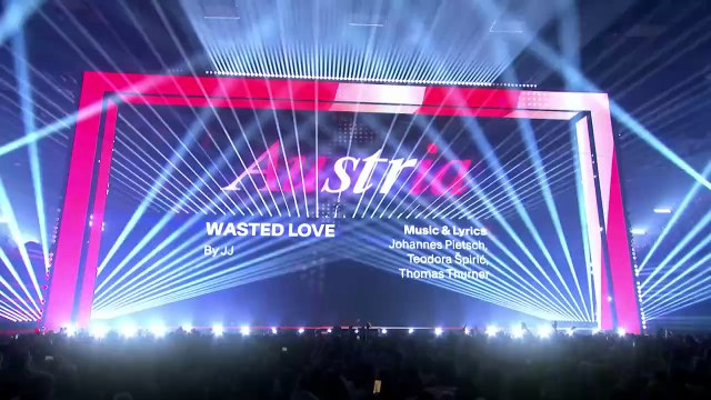 JJ – Wasted Love (LIVE) - Austria - Grand Final - Eurovision 2025