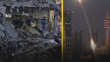 Continúan los ataques iraníes durante la madrugada: "Hay gente atrapada"