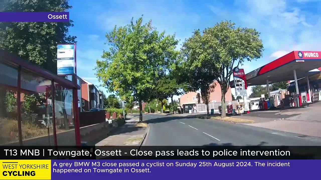 T13 MNB | Towngate, Ossett – Close Pass Leads to Police Intervention
