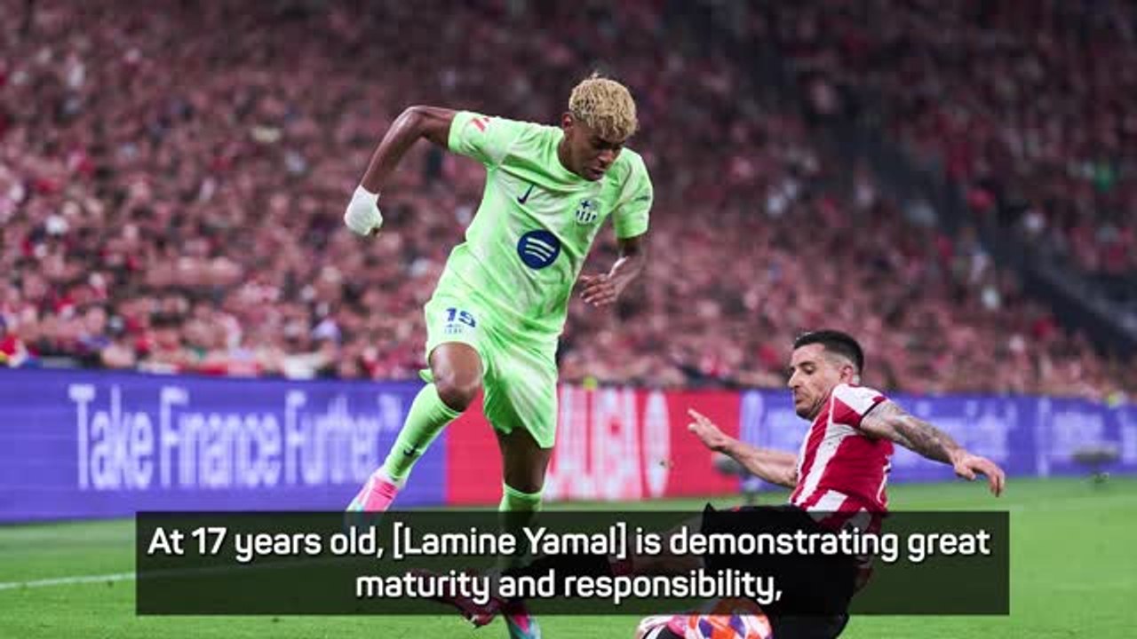 Yamal is showing great maturity but he still needs to evolve - Suarez
