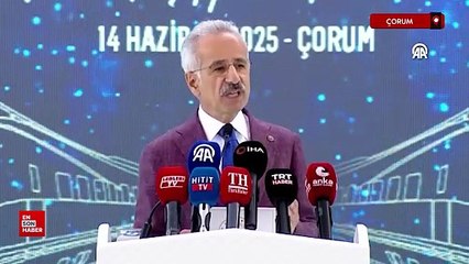 Abdulkadir Uraloğlu: Ankara-Samsun arası seyahat süresi 2,5 saate düşecek