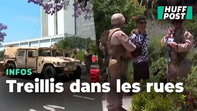 Les images des Marines déployés à Los Angeles avant les manifestations contre Trump