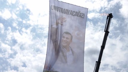 CHP Bayburt mitinginde Ferdi Zeyrek unutulmadı